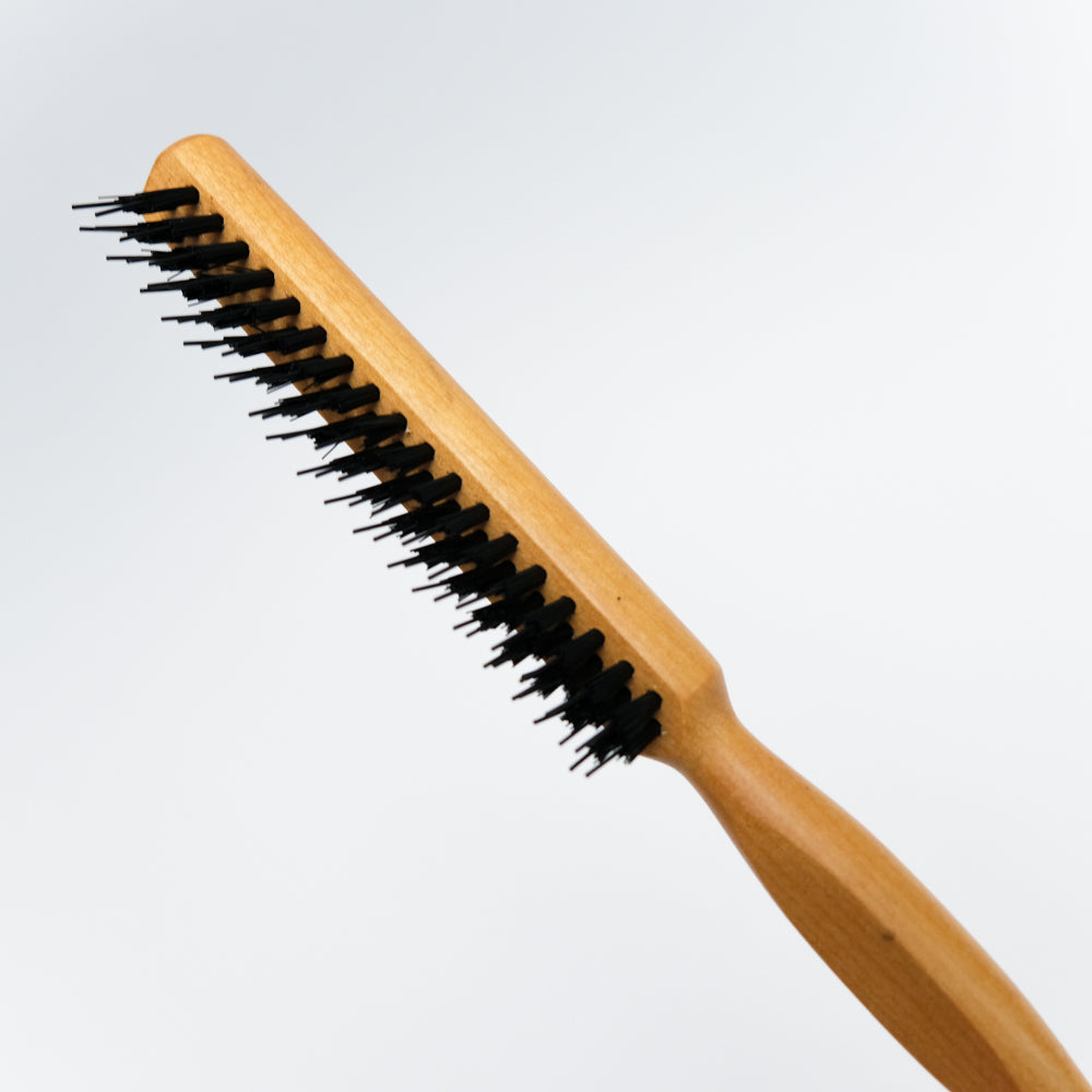 CRAZY POUSS – Brosse Large Bois Baby Hair (Modèle 1 et Modèle 2)