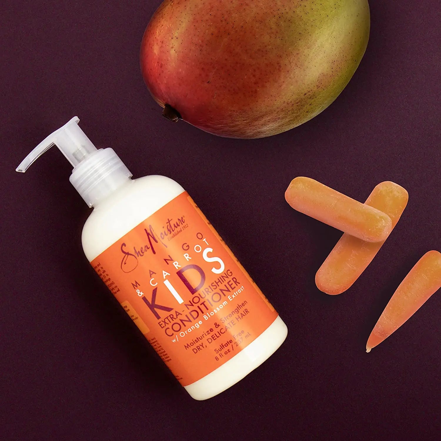 Après Shampoing Mangue & Carotte 236ml - SHEA MOISTURE KIDS SHEA MOISTURE
