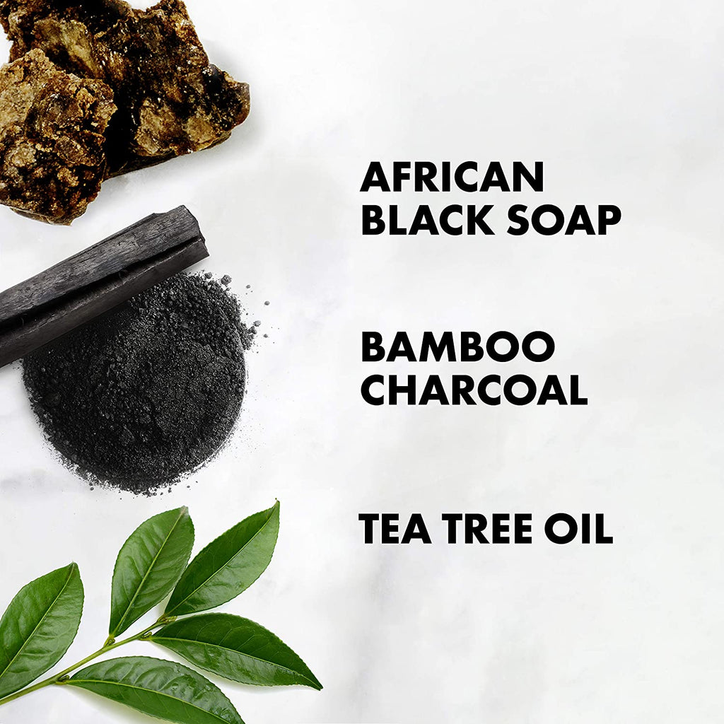 SHEA MOISTURE – AFRICAN BLACK SOAP - BAMBOO CHARCOAL - Purification Masque 340g