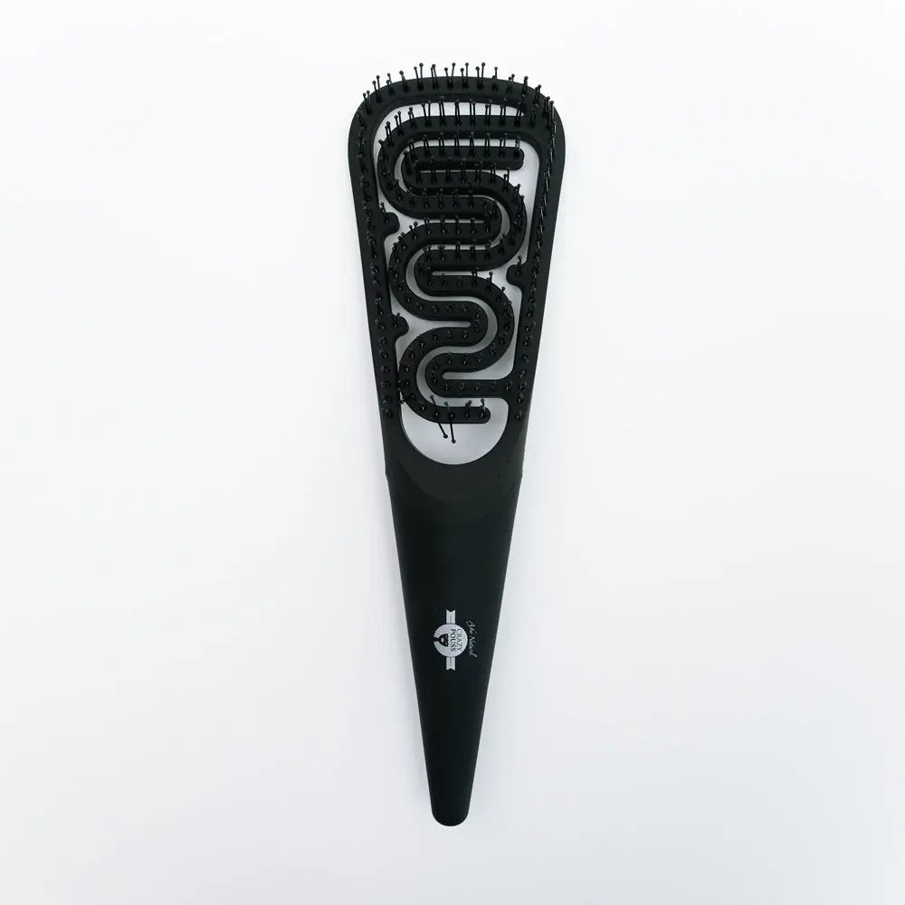 CRAZY POUSS – Brosse Cône AFRO NATUREL – CRAZY POUSS