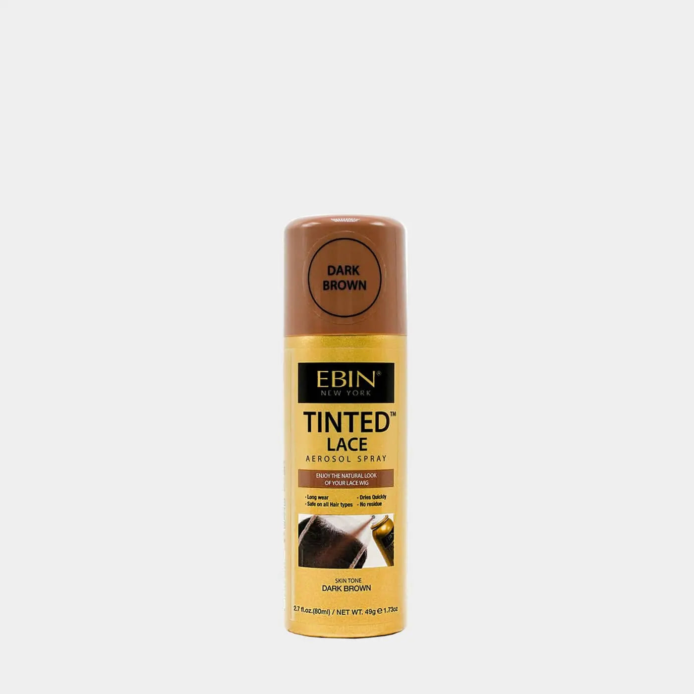 EBIN - Spray Lace Teinte Dark Brown EBIN