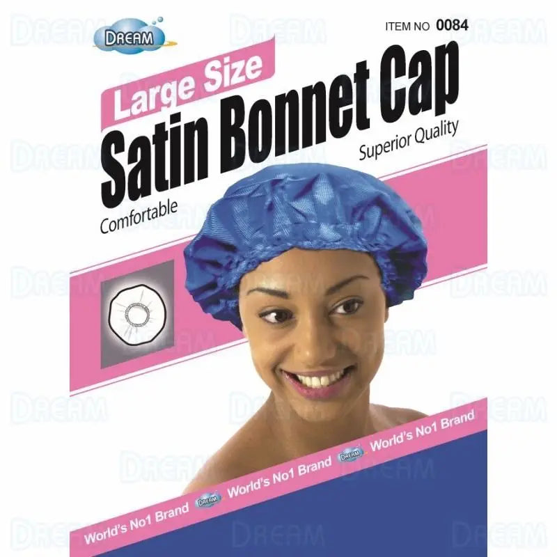 DREAM WORLD – Satin Bonnet Cap (L) Assorted DREAM WORLD