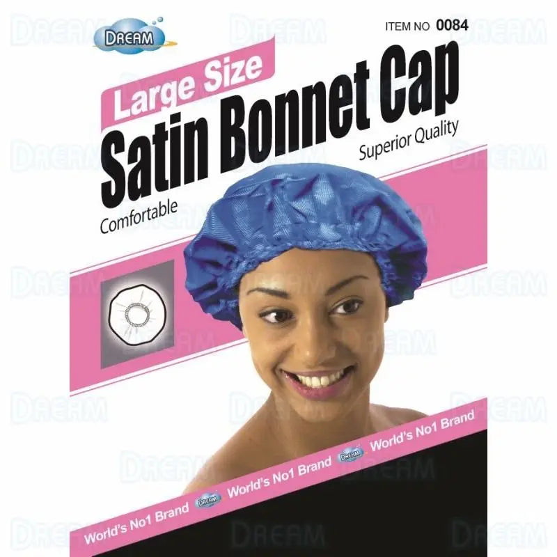DREAM WORLD – Satin Bonnet Cap (L) DREAM WORLD