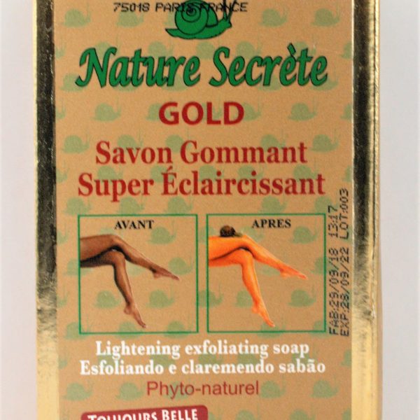 NATURE SECRÈTE – Savon gommant gold 350g