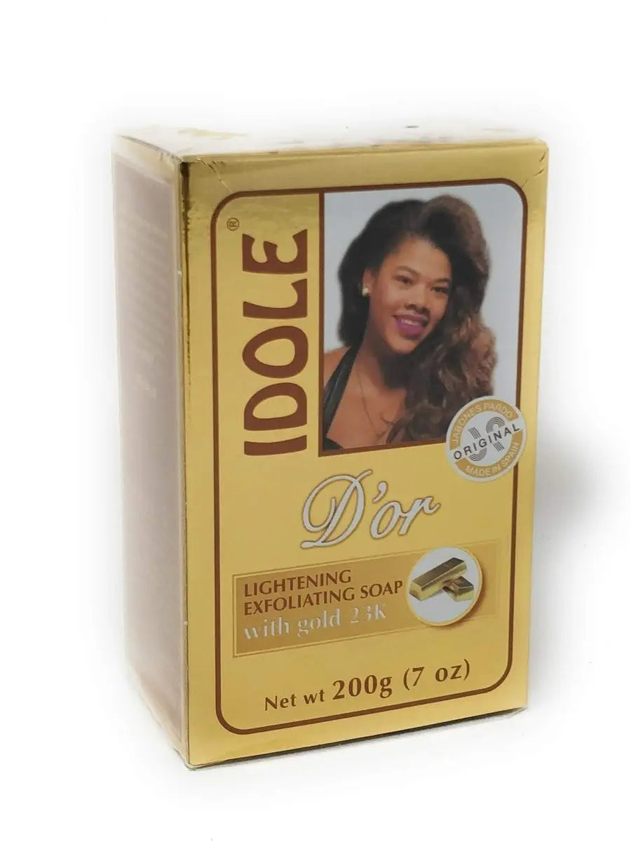 Savon éclaircissant gommant d’or 200g - IDOLE IDOLE