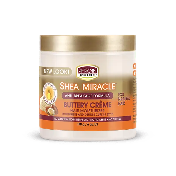 Crème Buttery SHEA MIRACLE 170g - AFRICAN PRIDE AFRICAN PRIDE