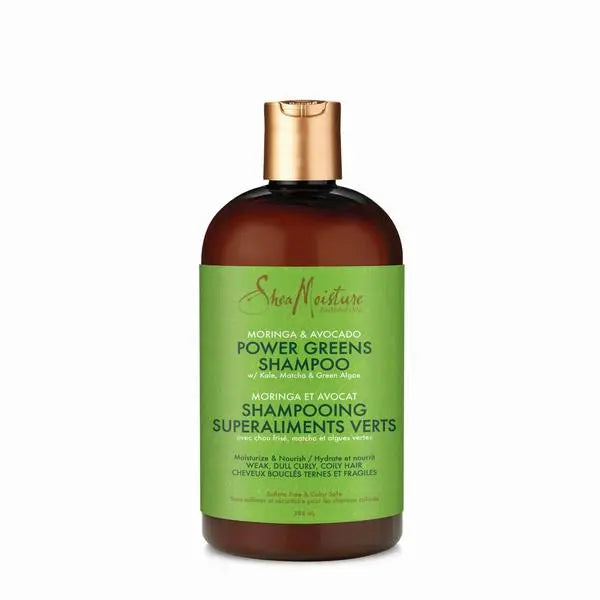 Shampoing POWER GREENS 384ml - SHEA MOISTURE SHEA MOISTURE
