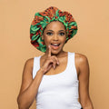 CRAZY POUSS - Bonnet En Wax Modèle 001 Magic Afro
