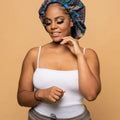 CRAZY POUSS - Bonnet En Wax Modèle 012 AFRO NATUREL – CRAZY POUSS