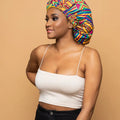 CRAZY POUSS - Bonnet En Wax Modèle 017 AFRO NATUREL – CRAZY POUSS