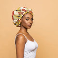 CRAZY POUSS - Bonnet En Wax Modèle 027 AFRO NATUREL – CRAZY POUSS