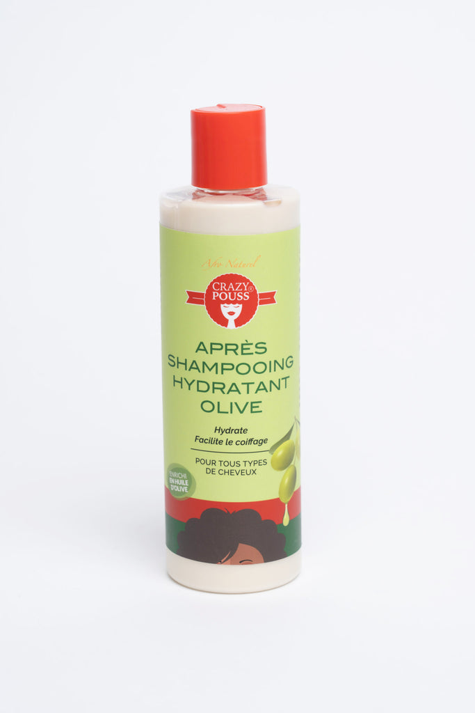 CRAZY POUSS – Après-Shampooing Hydratant Olive
