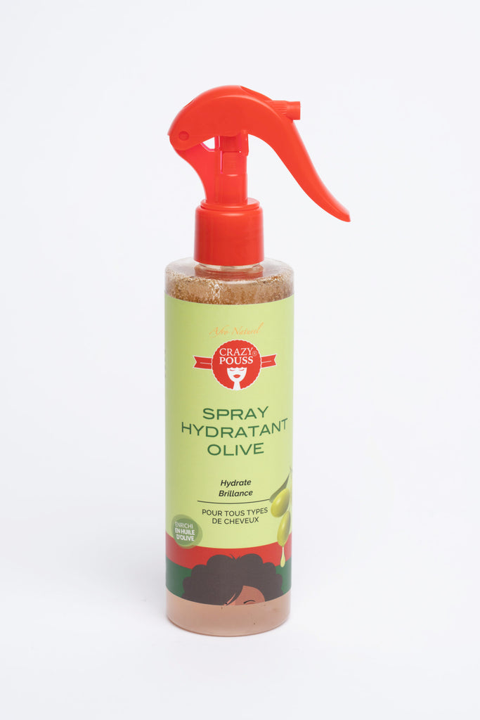 CRAZY POUSS – Spray Hydratant Olive