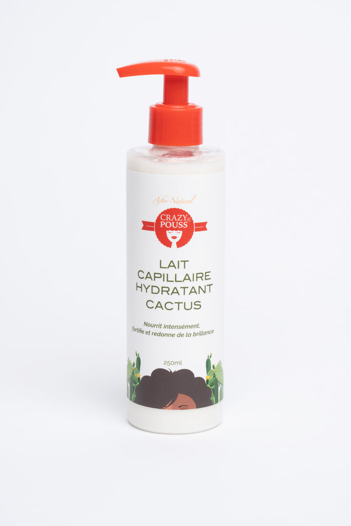 CRAZY POUSS – Lait Capillaire Hydratant Cactus