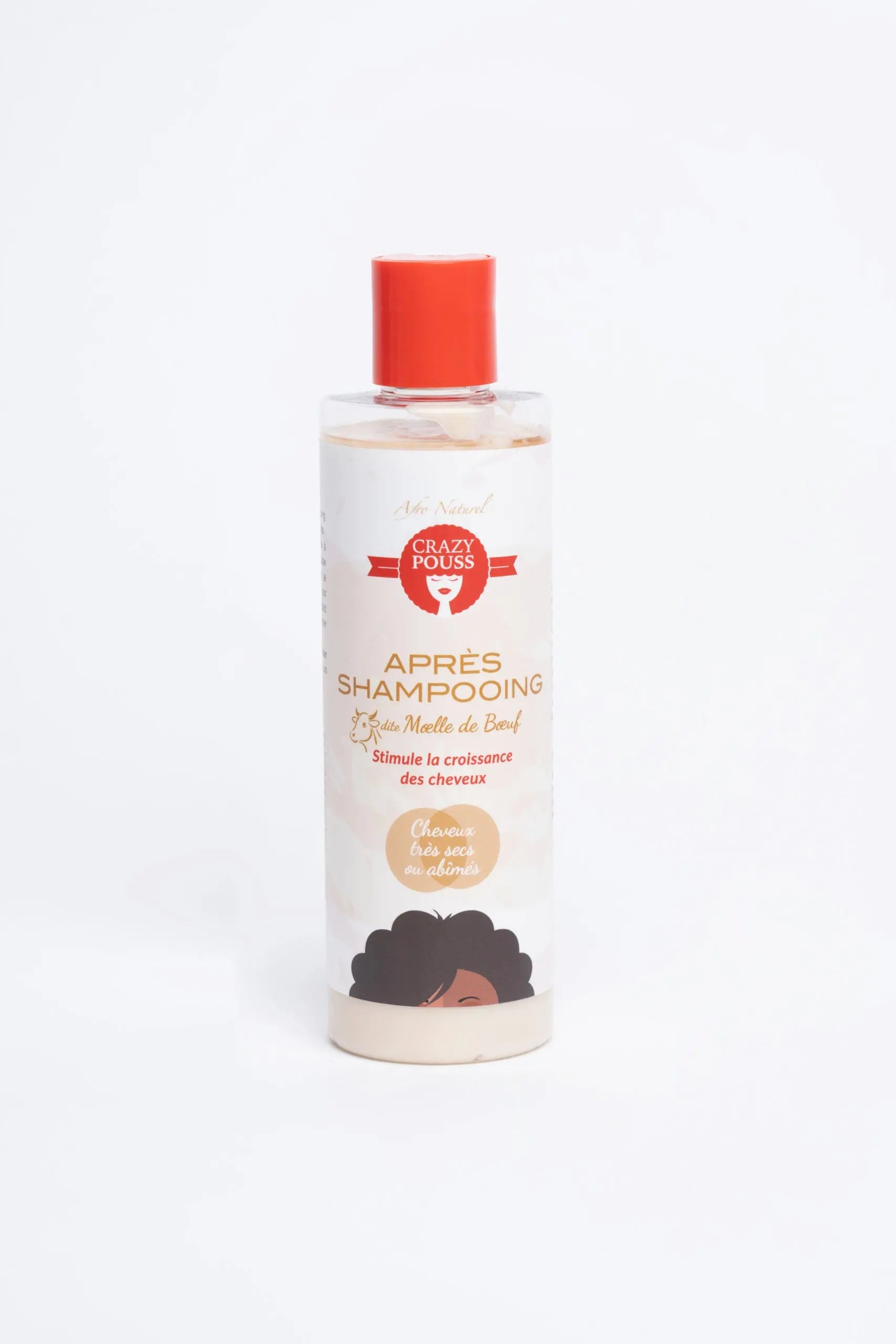 CRAZY POUSS – Après-Shampooing Moelle de Boeuf AFRO NATUREL – CRAZY POUSS