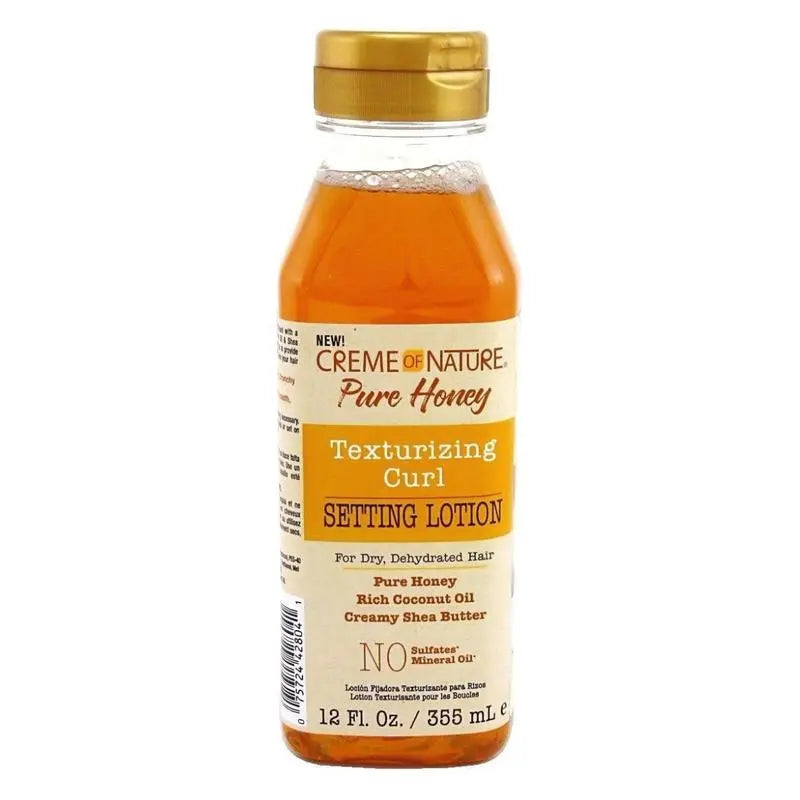 CREME OF NATURE - PURE HONEY - Texturizing Curl Setting Lotion 355ml CREME OF NATURE