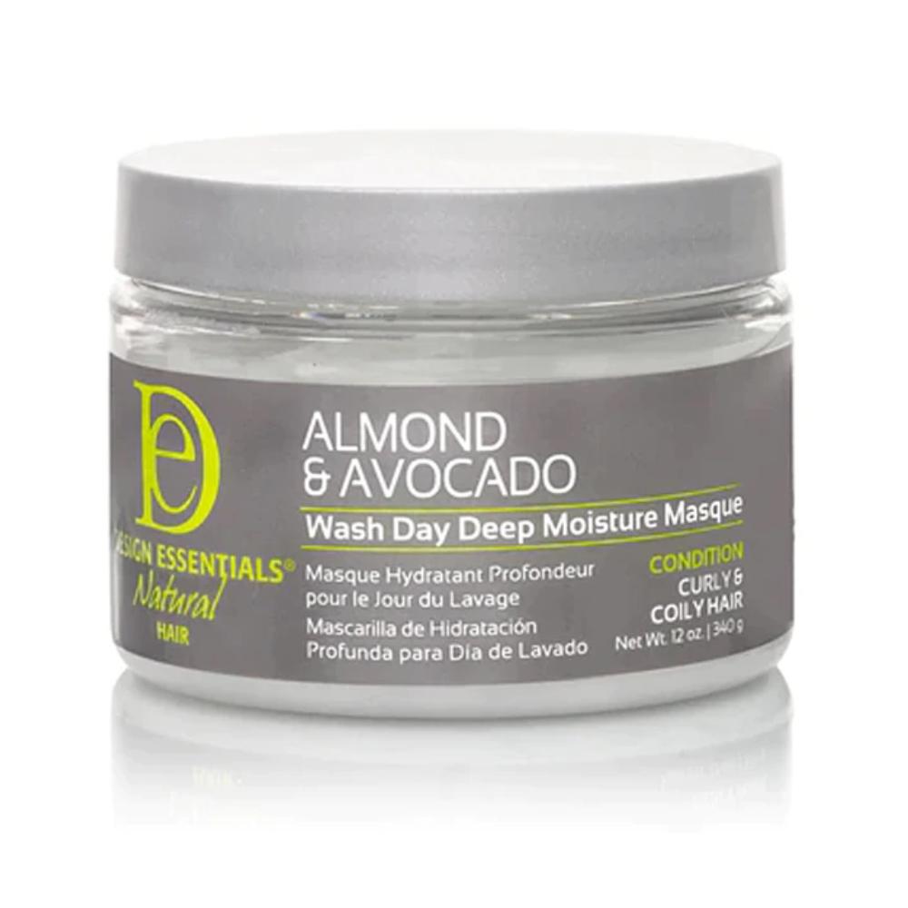 DESIGN ESSENTIALS - Almond & Avocado - Wash Day Deep Moisturizing Masque