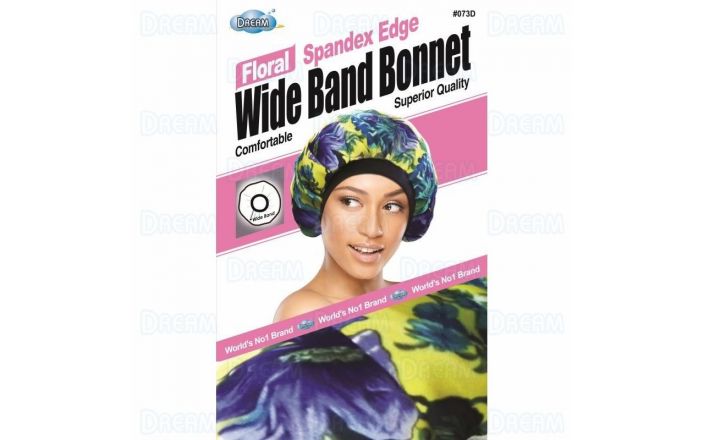 DREAM WORLD – Satin Edge Wide Band Bonnet