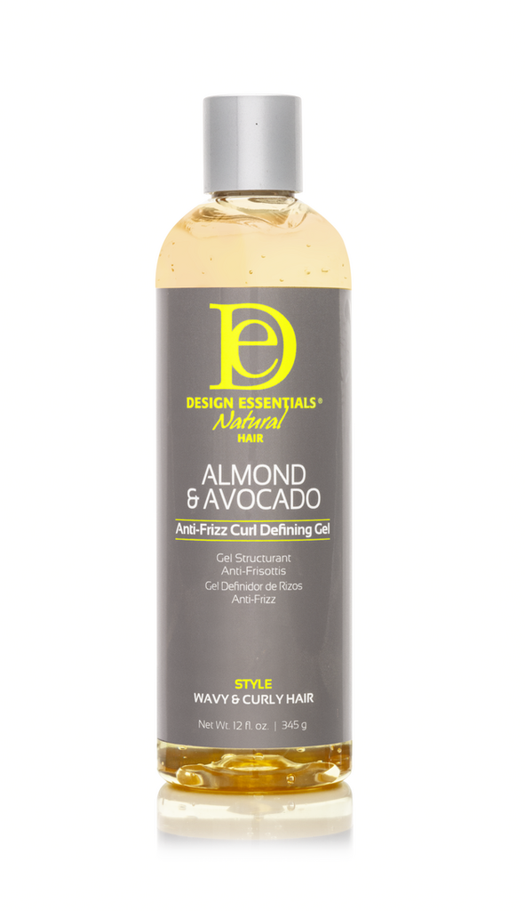 DESIGN ESSENTIALS - Almond & Avocado - Anti-Frizz Curl Defining Gel