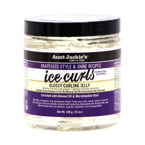 AUNT JACKIE’S – GRAPESEED - Ice Curls Glossy Curling Jelly 426g