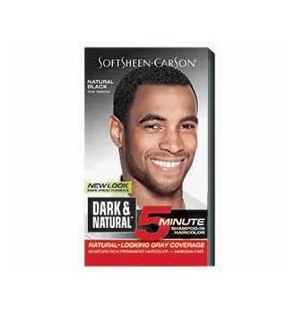 DARK & LOVELY – Coloration Noir pour Homme (Natural Black) DARK AND LOVELY