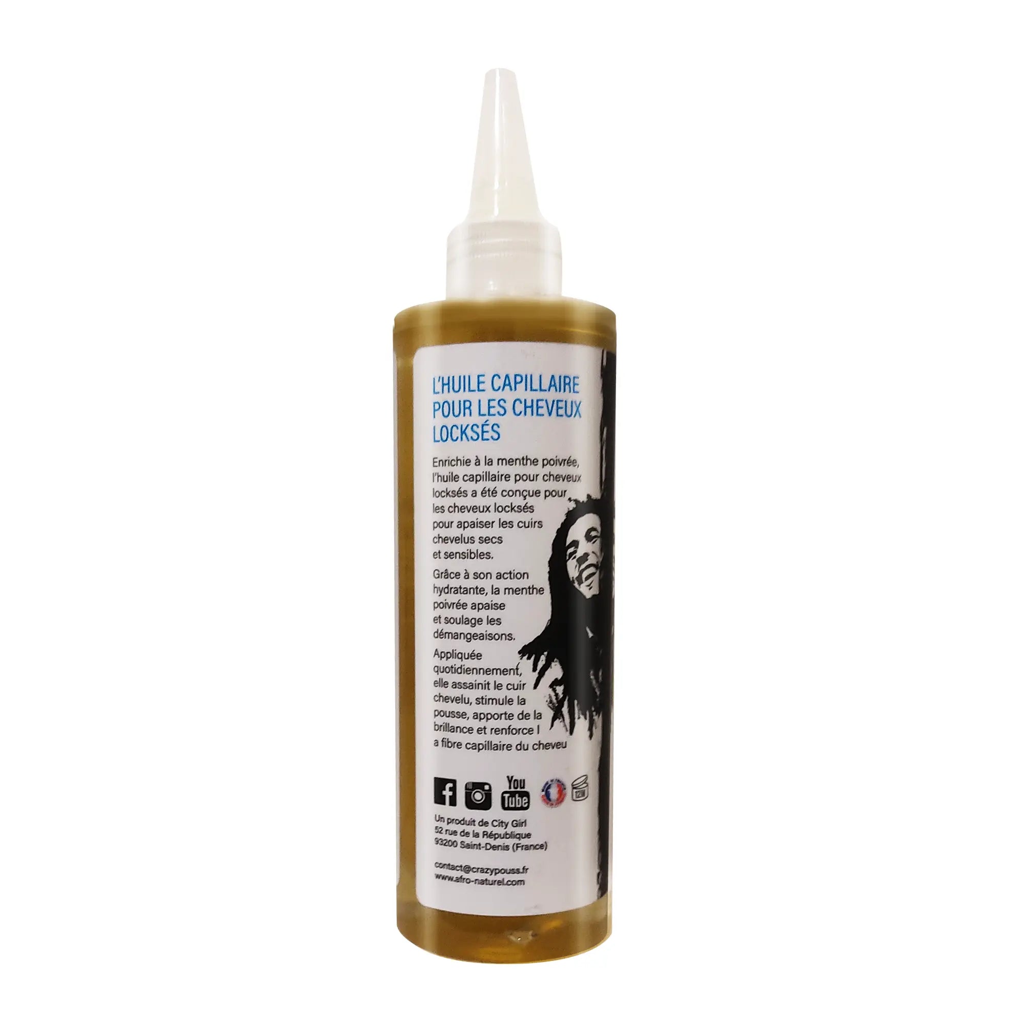 Huile Locks 250ml - CRAZY LOCKS CRAZY POUSS
