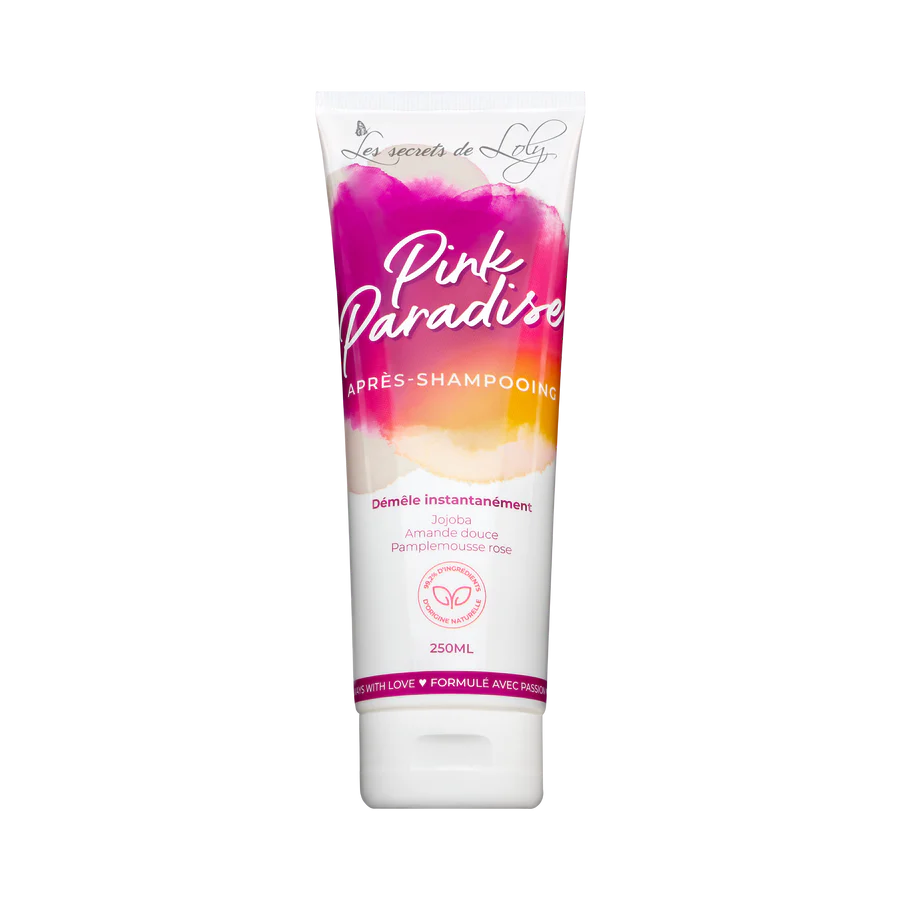 Après-shampoing démêlant Pink Paradise 250ml - Les Secrets de Loly