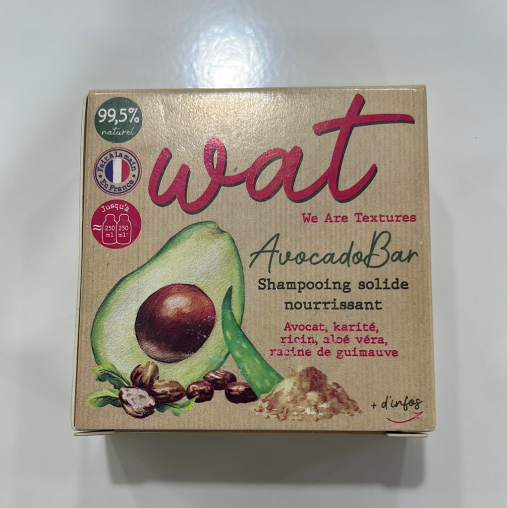 SHAMPOOING SOLIDE NOURRISSANT AVOCADOBAR - WAT
