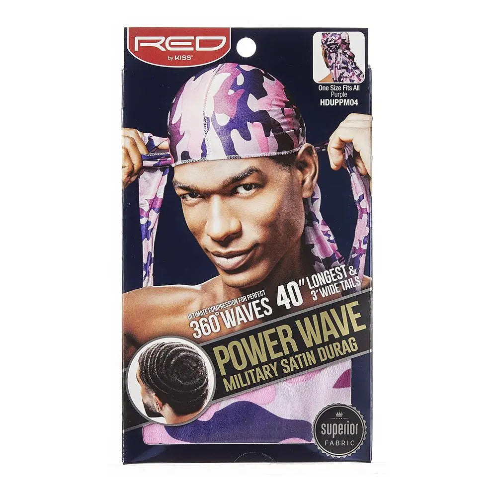 RED By KISS – Military Satin Durag Purple RED By KISS