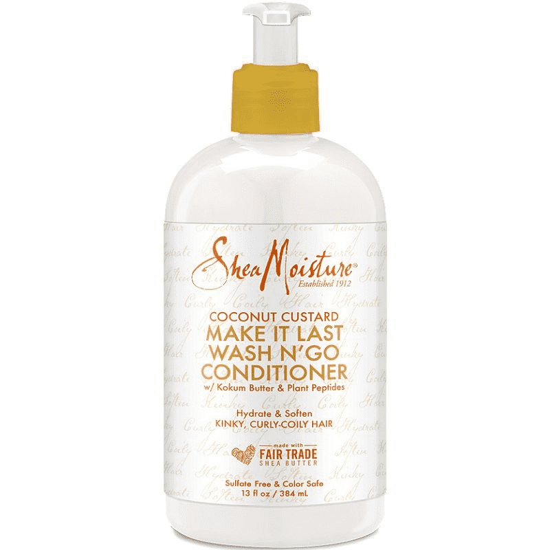 SHEA MOISTURE – COCONUT CUSTARD - Make It Last Wash N'Go Conditioner 384ml SHEA MOISTURE