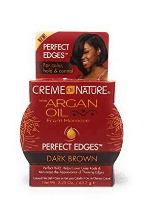 CREME OF NATURE – ARGAN OIL – Perfect Edges Dark Brown 63,7g