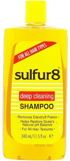 SULFUR8 – Shampoing Antipelliculaire Deep Cleaning 340ml