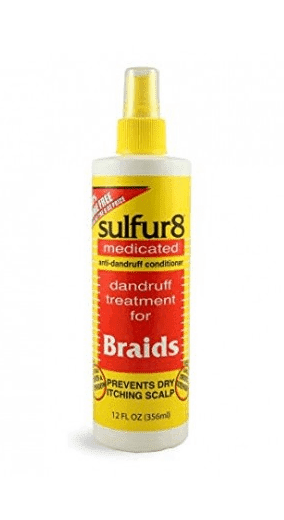 SULFUR8 – Spray Antipelliculaires Dandruff Treatment Braids