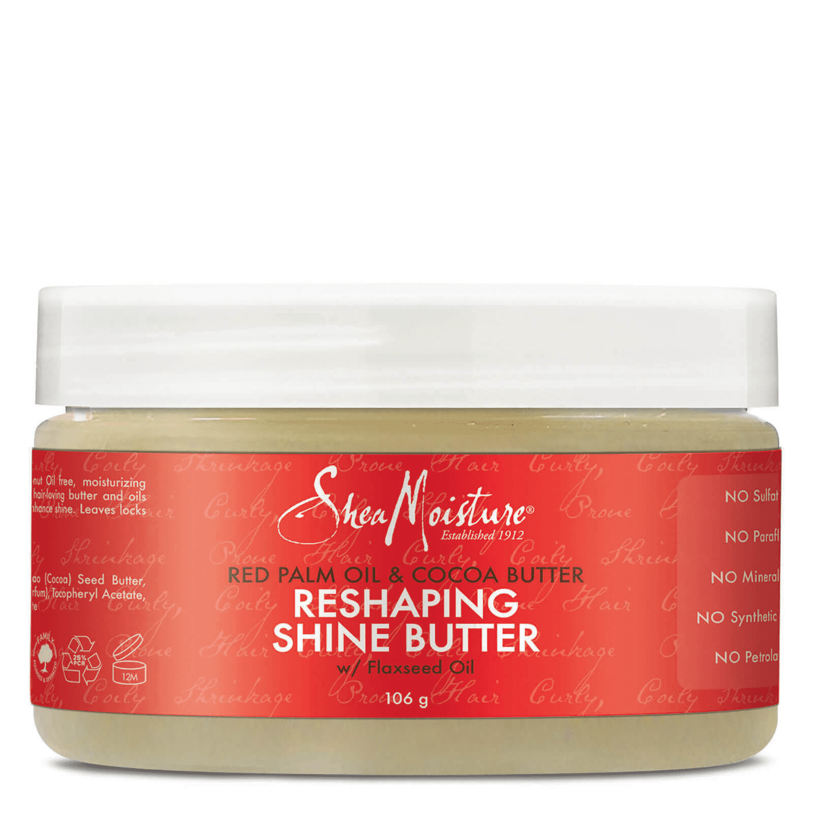 SHEA MOISTURE – RED PALM OIL COCOA BUTTER - Reshaping Shine Butter 106g SHEA MOISTURE