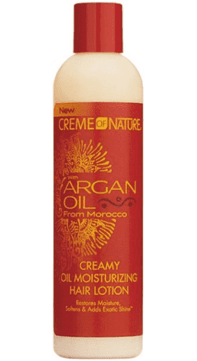 CREME OF NATURE – ARGAN OIL – Creamy Oil Moisturizing Hair Lotion