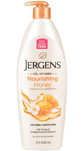 JERGENS – Lait Corporel au Miel (Nourishing Honey) 496ml