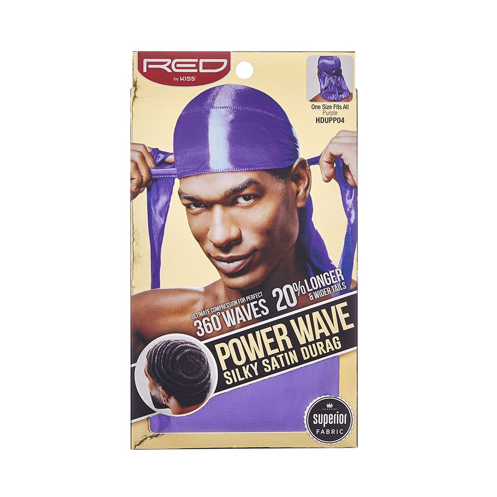 RED By KISS – Silky Satin Durag Purple
