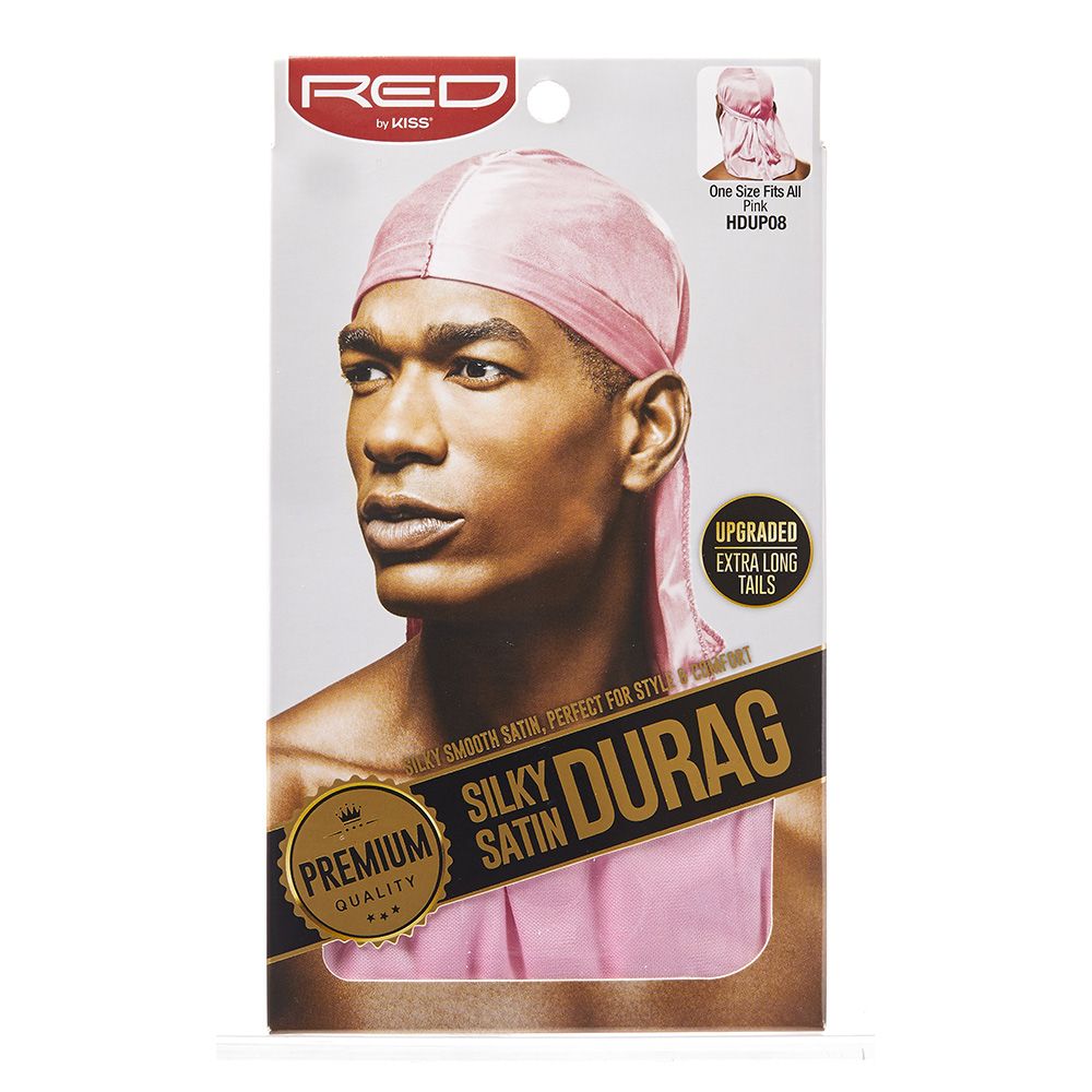 RED By KISS – Silky Satin Durag Pink