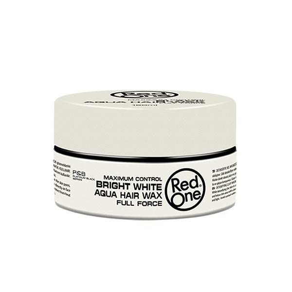 RED ONE – Cire Coiffante Aqua Hair Wax Blanc